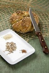 Приготовление блюда по рецепту - Овсяно-кукурузный хлеб. Шаг 3